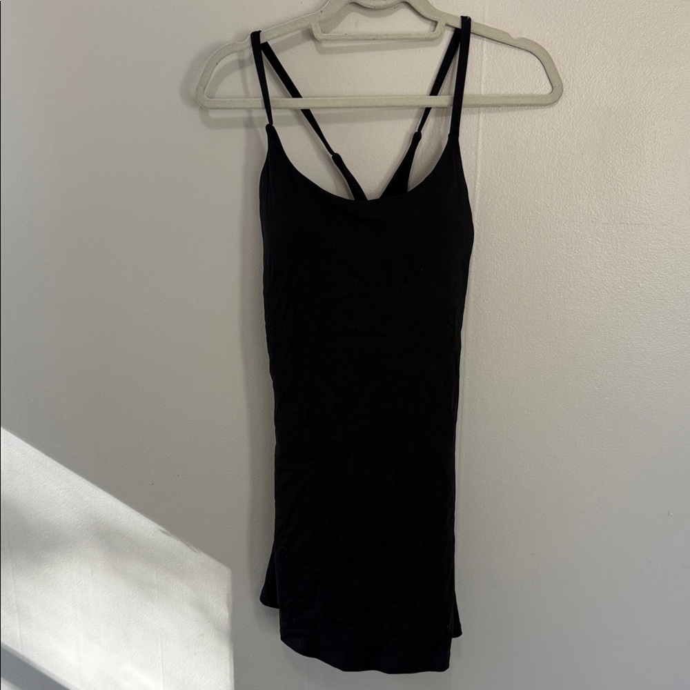 Black Strappy Golf, Pickleball, Tennis Dress